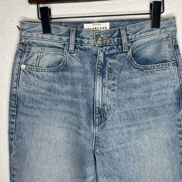 NWT SLVRLAKE Beatnik High Rise Slim Fit in Crosby Size 28 Revolve - Picture 4 of 14
